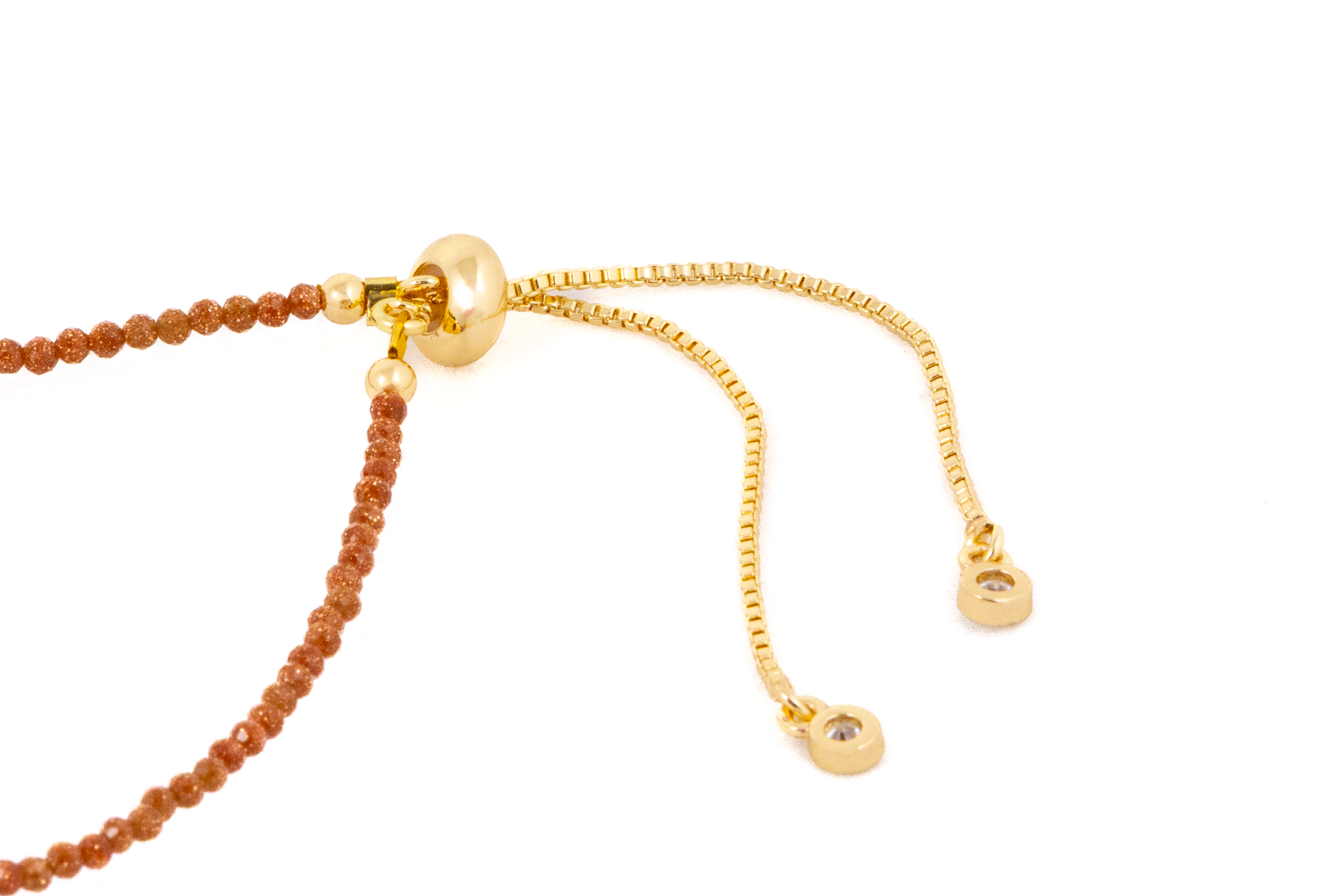 Brățară cu cristale de toamnă si perlă de apă dulce - Imagine 5