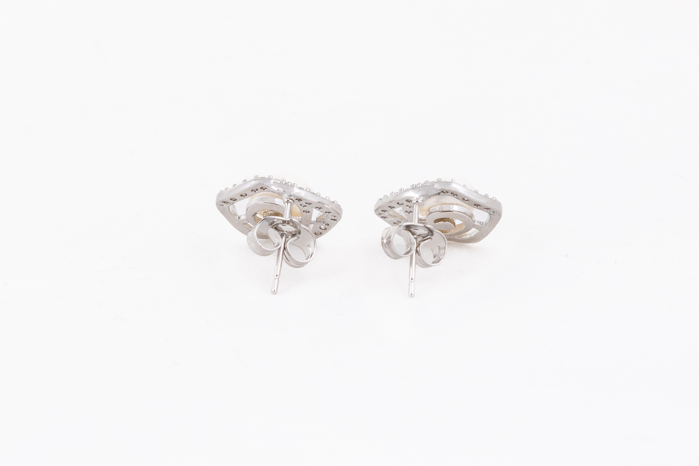 Cercei cu perla Biwa 