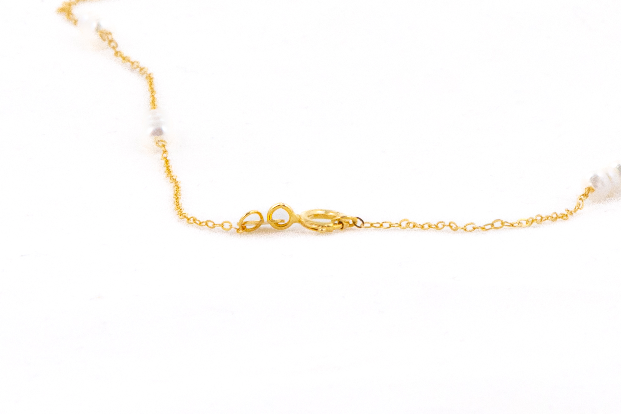 Colier auriu cu perle fine de apă dulce tip 