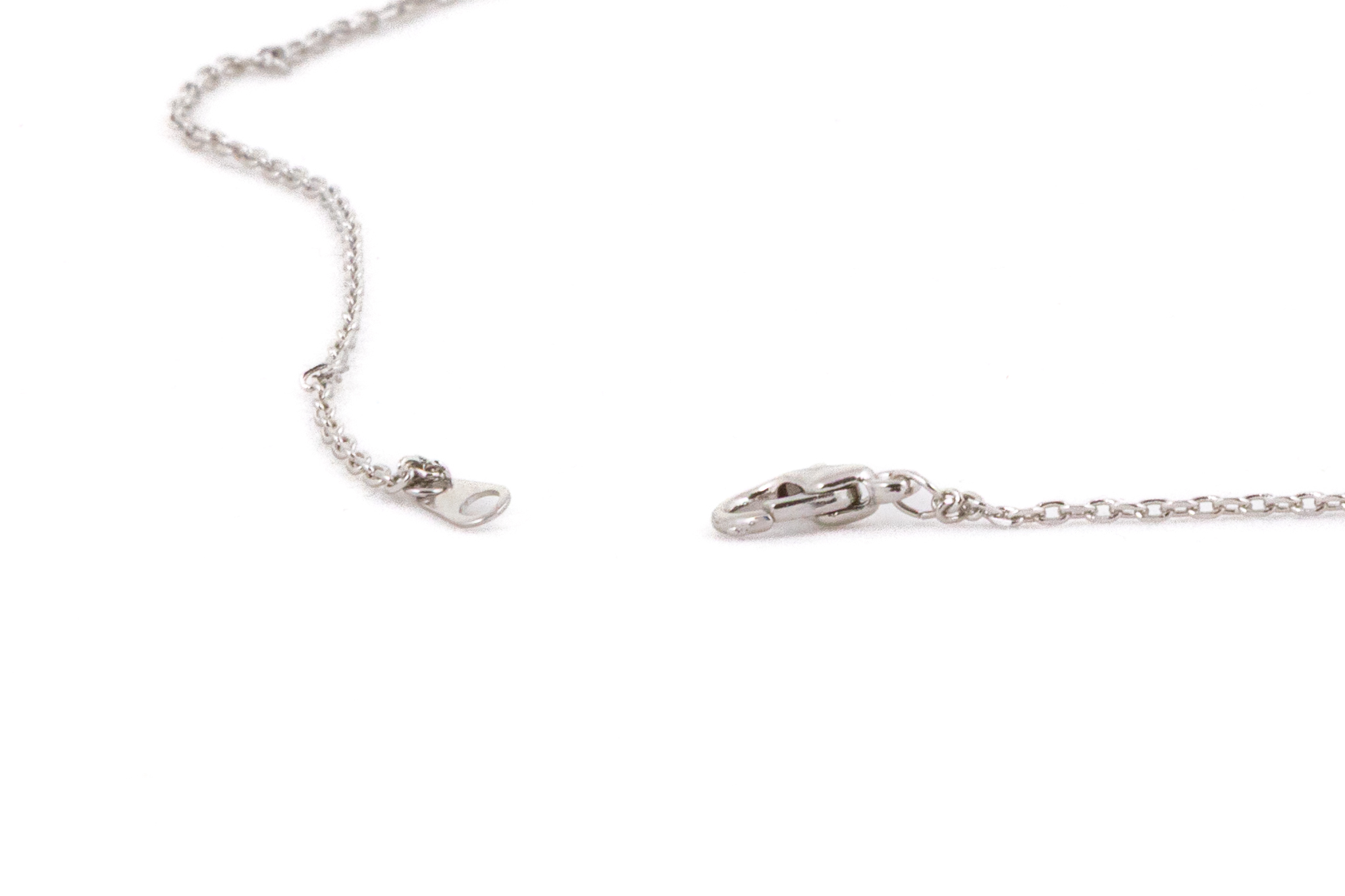 Pandantiv rotund cu perlă roz de apă dulce si lanț argintiu - Imagine 4